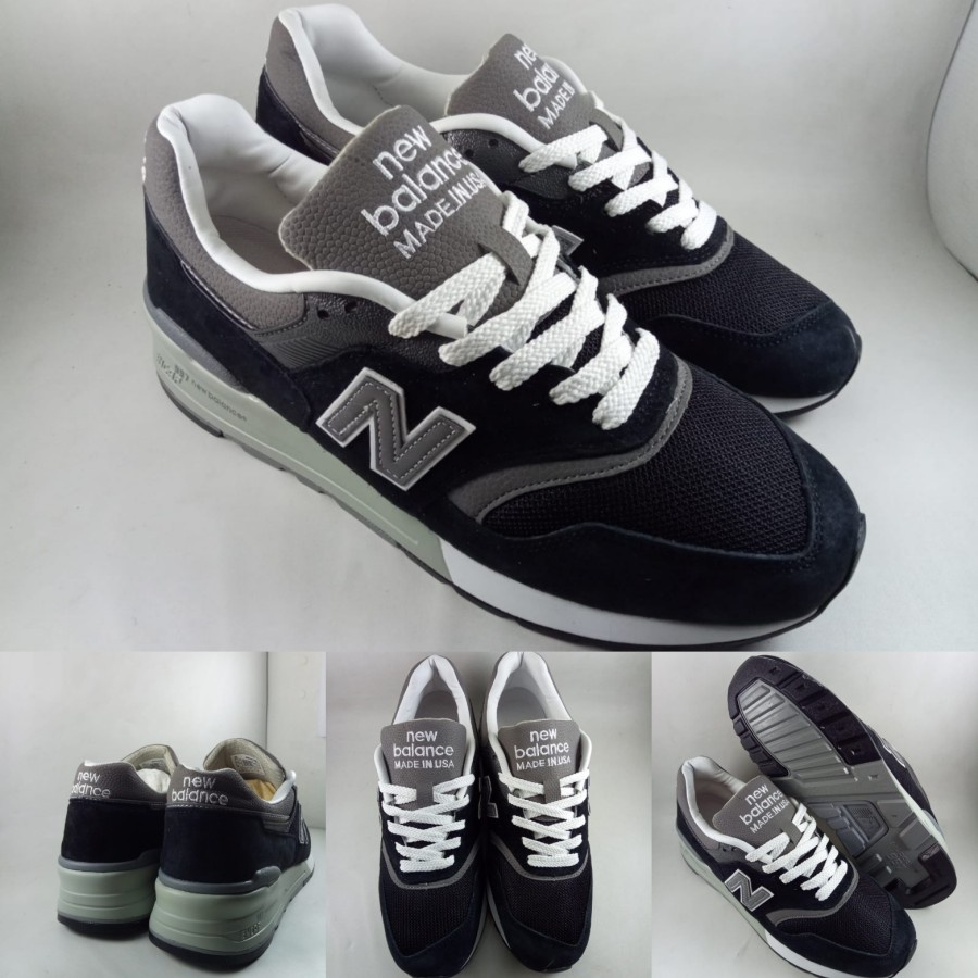 Sepatu Kets New Balance NB 997 Black White