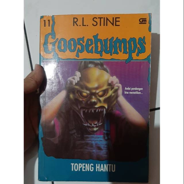 Buku goosebumps - topeng hantu