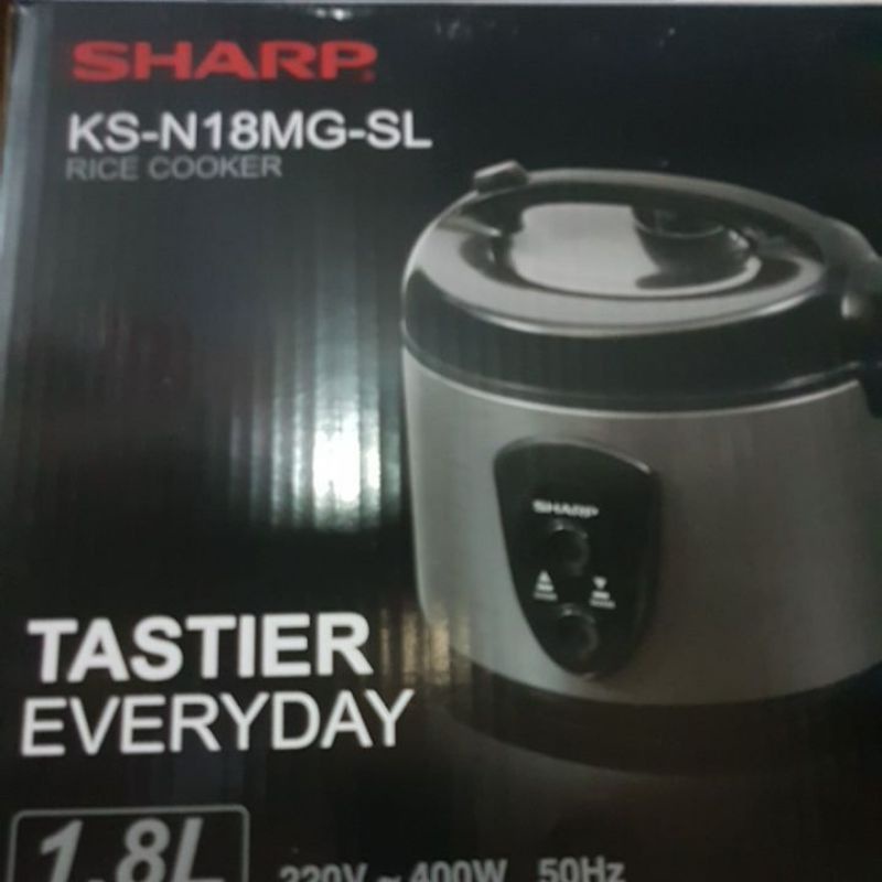 sharp rice cooker KS-N18MG-SL