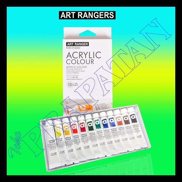 

Promo Cat Akrilik / Art Rangers Acrylic Colour 12 Colors 12 Ml
