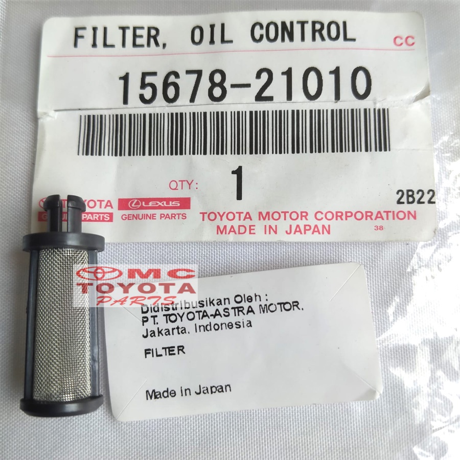 Filter Oil Control valve Avanza Altis Yaris Rush Fortuner Hilux Xenia Terios Innova Vios 15678-21010