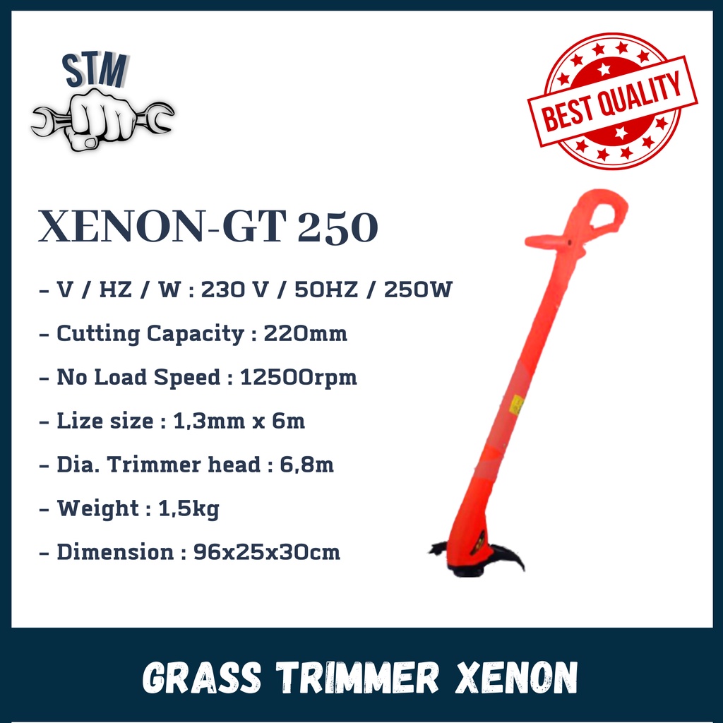 MESIN POTONG RUMPUT XENON 250WATT