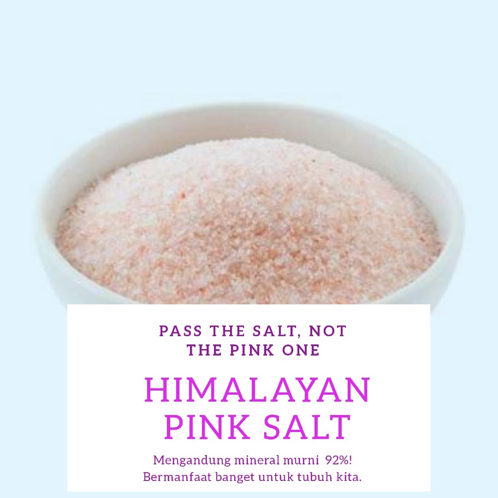 

HIMALAYAN PINK SALT 250GR