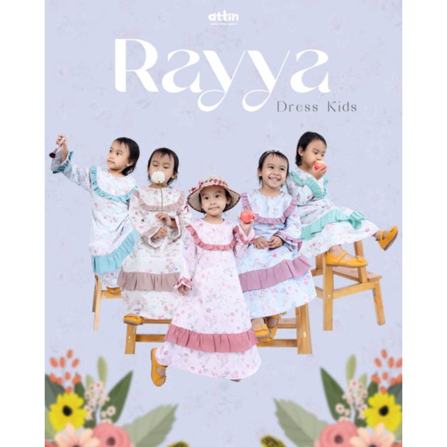 Rayya dress kid by Attin/gamis anak