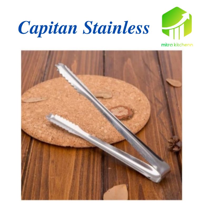 Capitan Makanan Pencapit Gorengan Stainless Capitan Gorengan Stainless