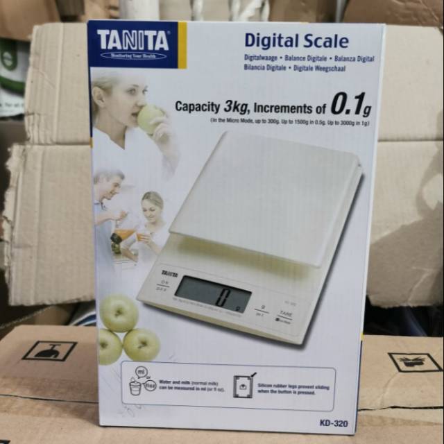 Digital scale TANITA KD 320  -TIMBANGAN DAPUR DIGITAL