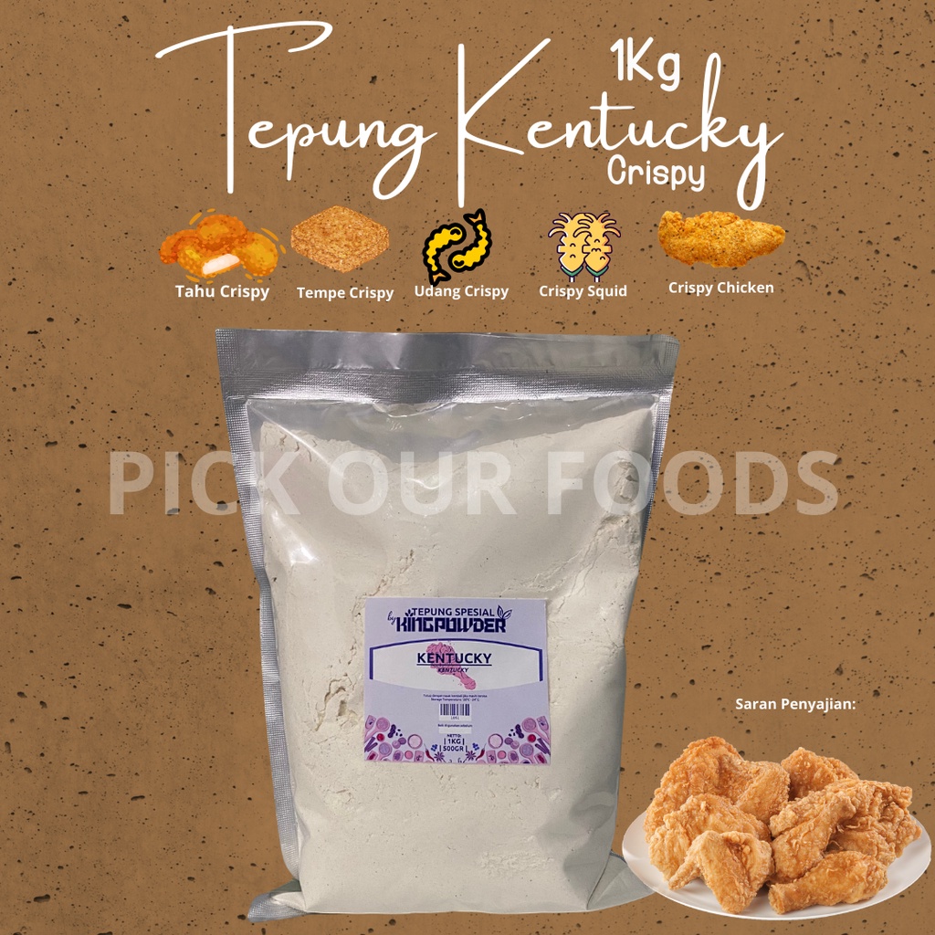 Tepung Kentucky / Tepung Fried Chicken / Tepung Crispy / Tepung Serbaguna