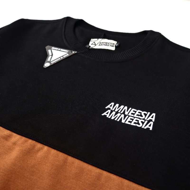 AMNEESIA ORIGINAL Sweater Hoodie SWEATSHIRT Jaket CREWNECK High Quality Premium Distro Pria &amp; Wanita