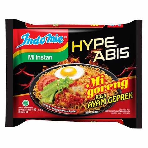 

INDOMIE MI GORENG AYM GEPREK