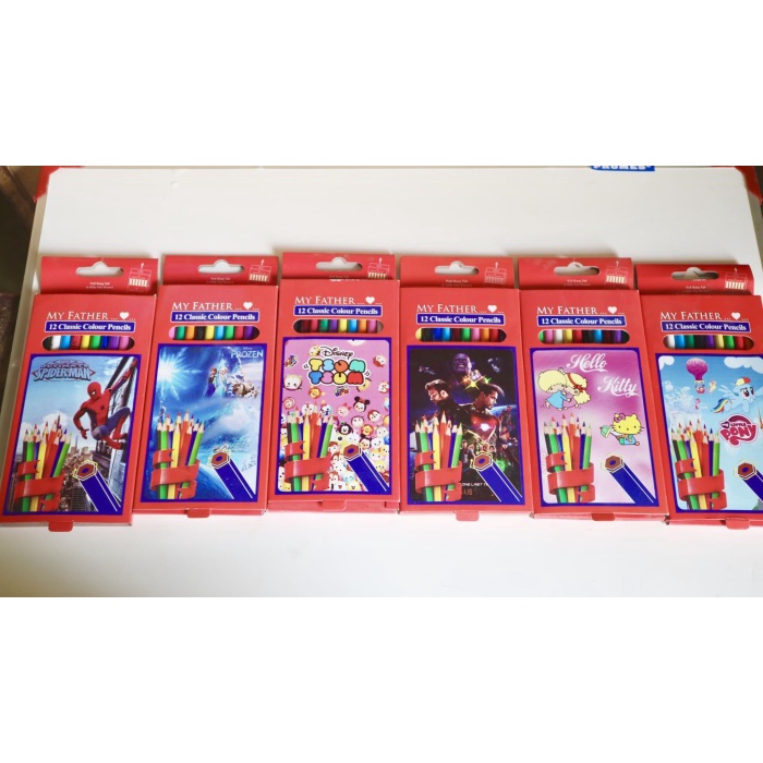 

Spesial Ready Stock!! Paket 3 Item. Clipboard, Pensil Warna, Kotak Pensil Terlaris