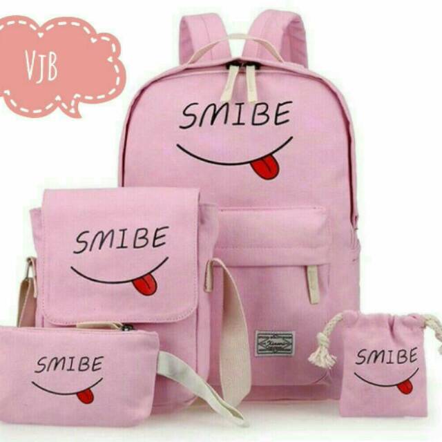 Backpack smibe/tas Batam/tas ransel murah/tas sekolah fashion wanita modern