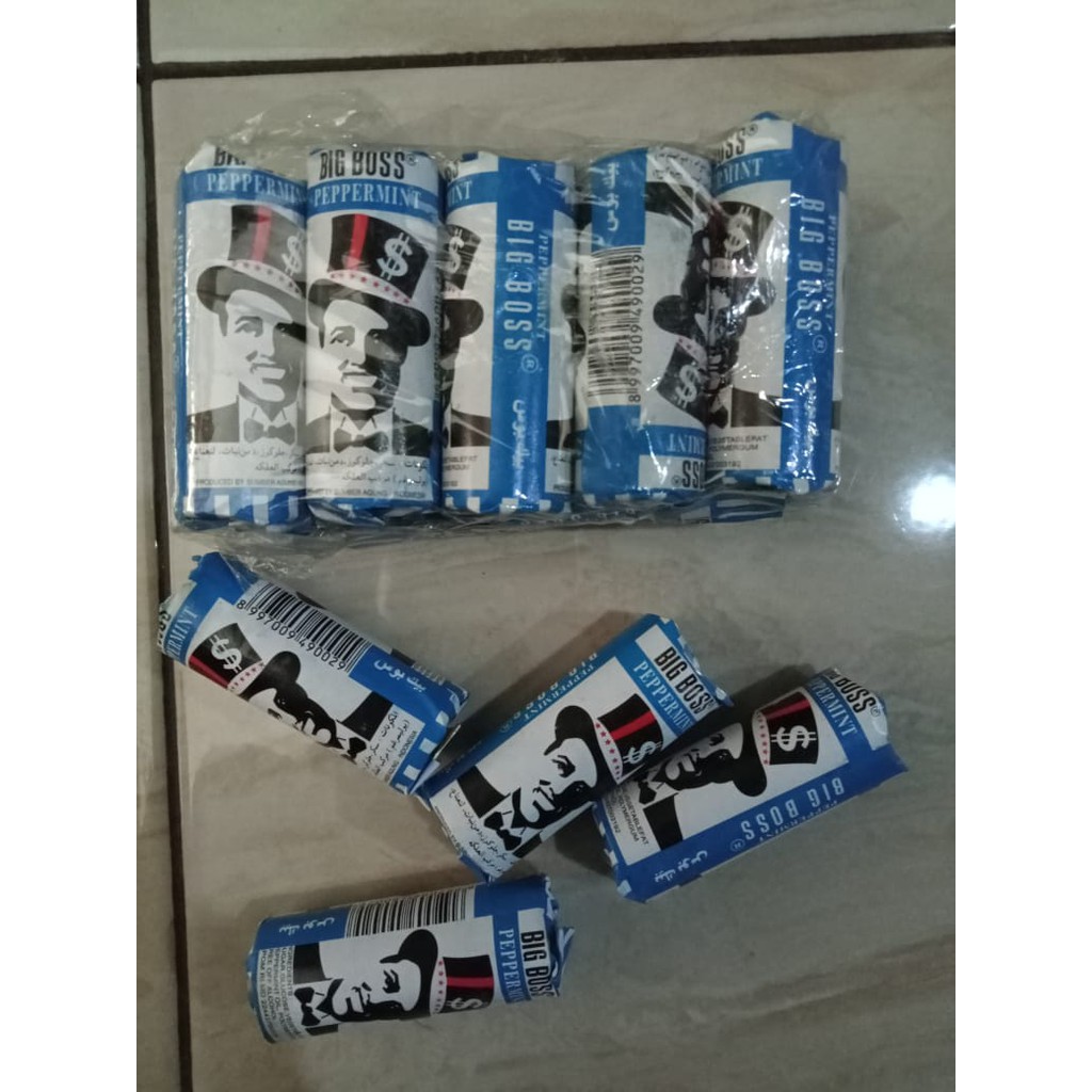 Permen mint big boss Permen jadul