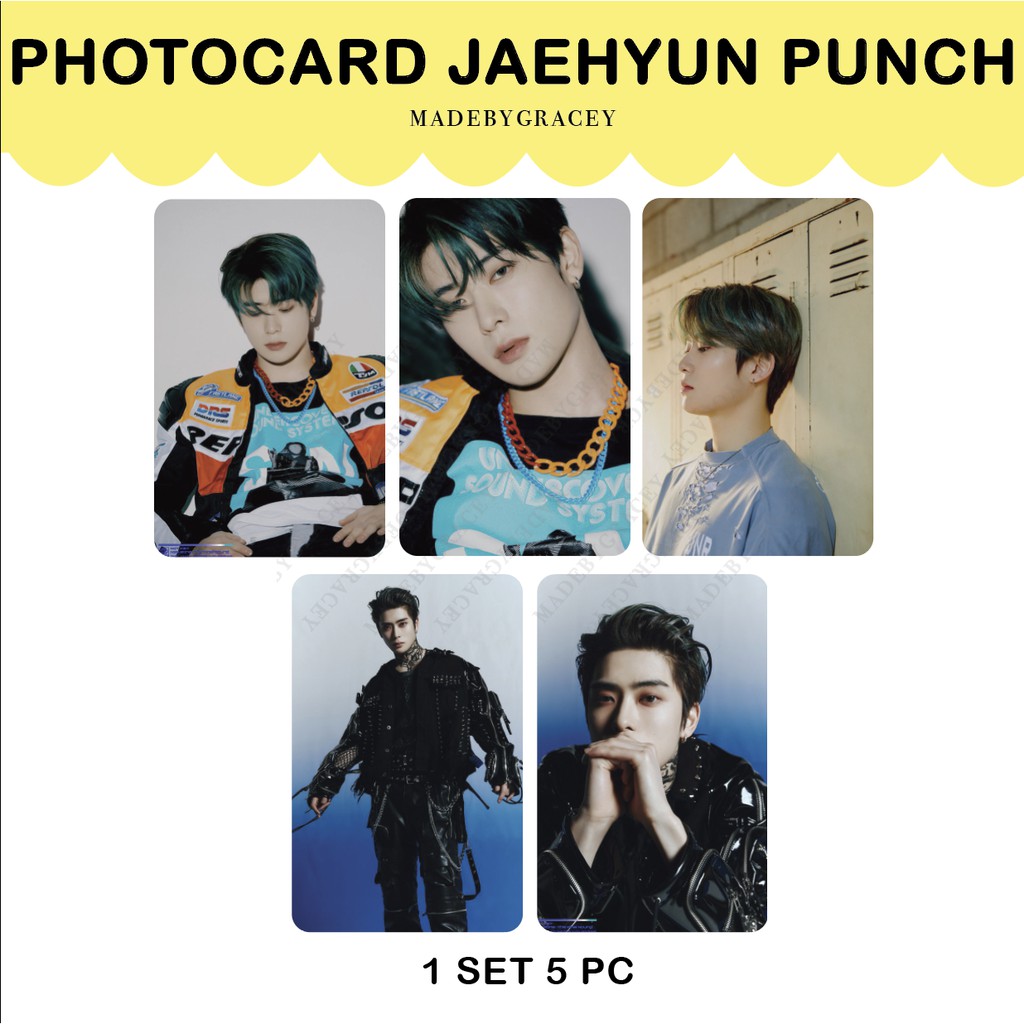 [PO] Photocard Jaehyun NCT 127 Punch Set