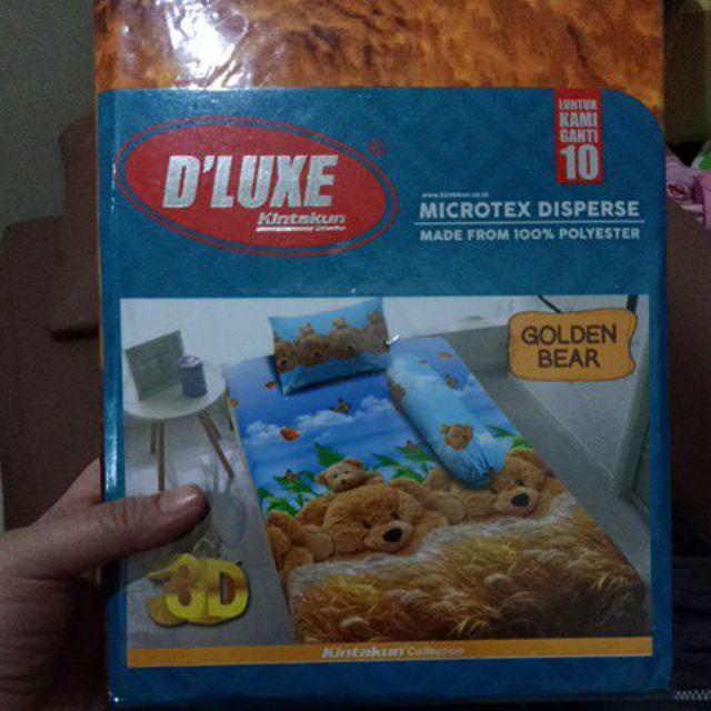 Sprei Kintakun No 4 Extra Single 100x200 Motif Molino Spongebob Unicorn Daniel Gauri Fiji Murah