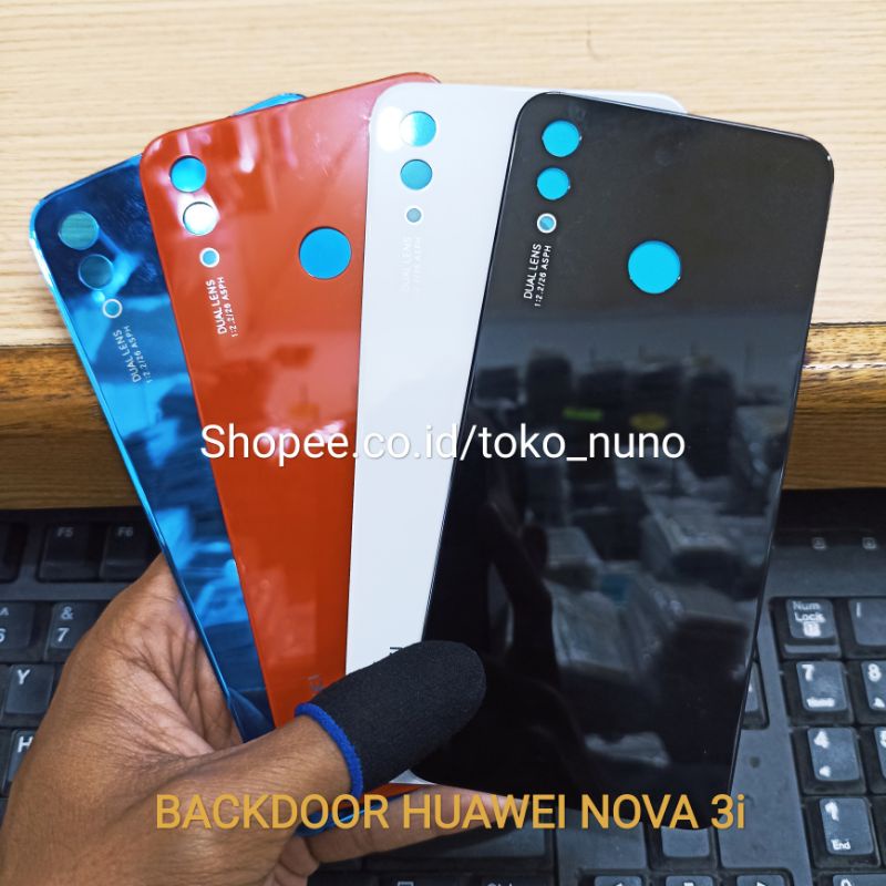 Backdoor Backcover Back Casing Tutup Belakang Huawei Nova 3i Original