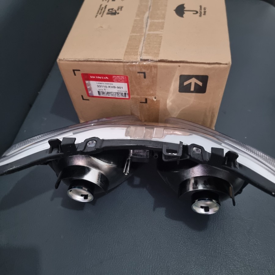 Reflektor Lampu depan Vario 110 Karbu Lama Old Honda Komplit Assy KVB