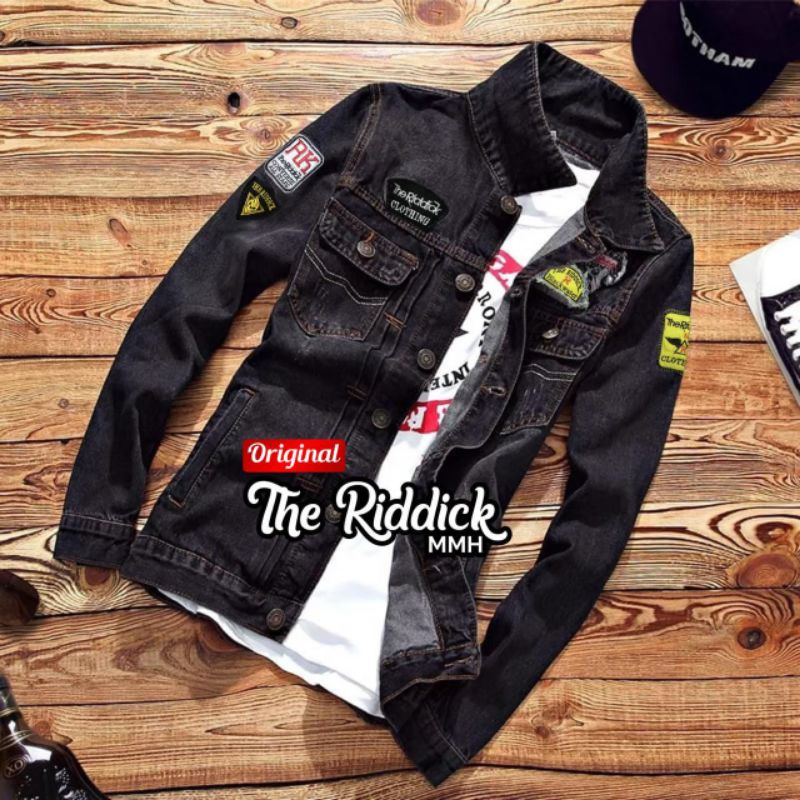 Jaket Pria Jaket Jeans Pria Original Brand Riddick v X Urban Level Up