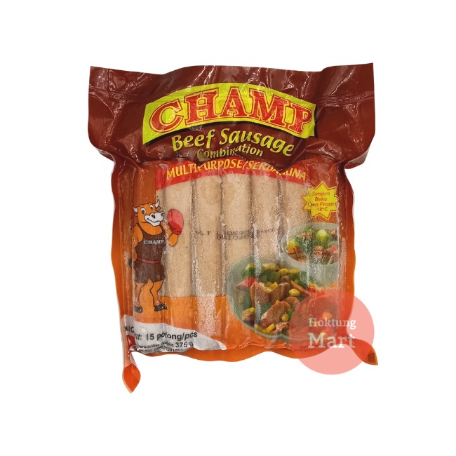 

Champ Sosis Sapi 375 gram Beef Sausage