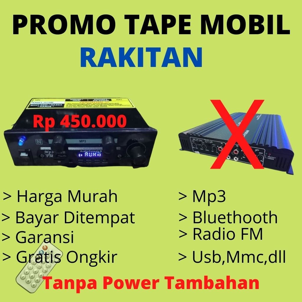 Power Tape Mobil Rakitan Sulawesi Selatan