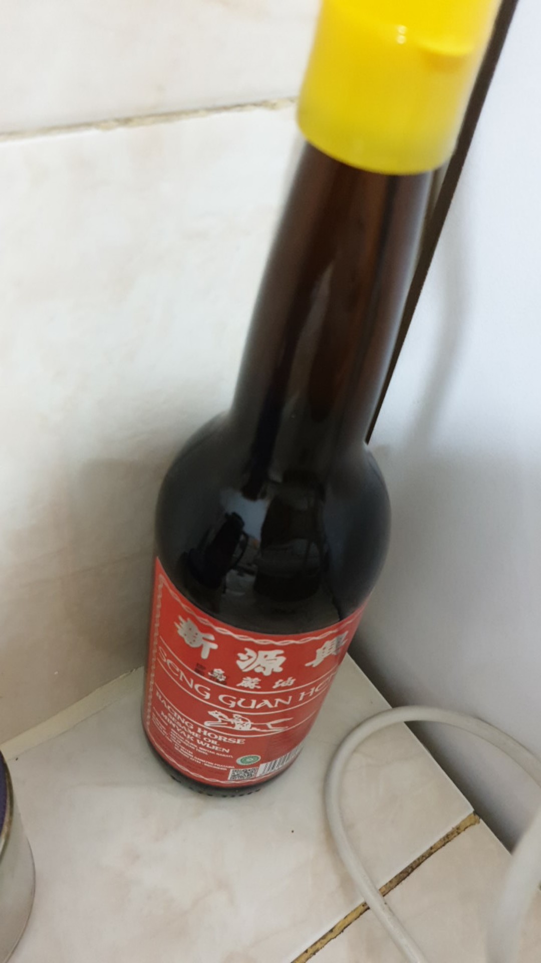 Minyak Wijen Seng Guan Heng Kuda Racing Horse Halal 600ml