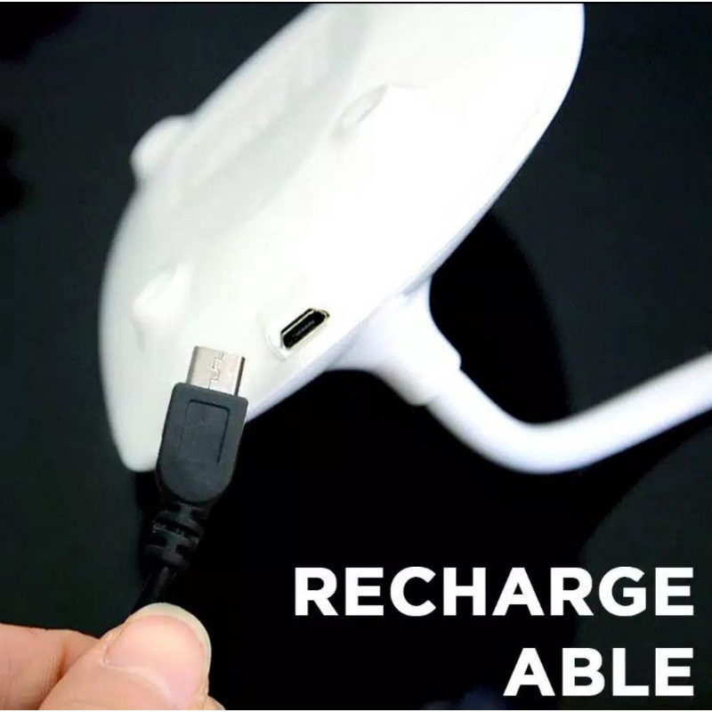 Lampu Belajar Meja Duduk Rechargeable Touch button Portable Charge Usb LED lamp V-002 Anak