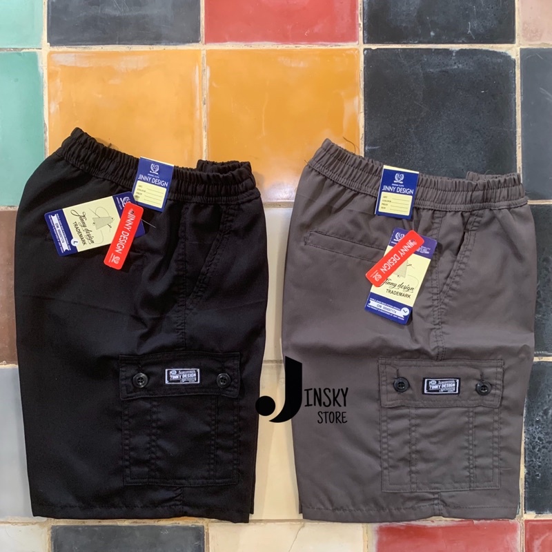 Celana Pendek Pria Boardshort Fashion Kantong Nyaman Santai Kolor Karet Premium Original