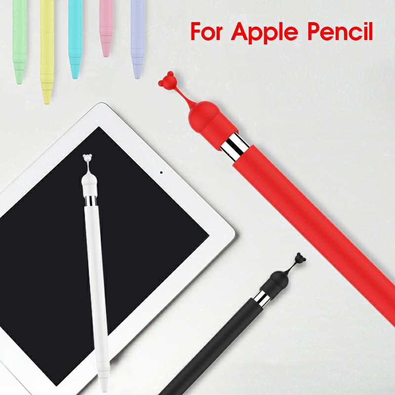 TBI Soft Silicon Case For Apple Pencil 1 Stylus Pen Protective Cover Pouch