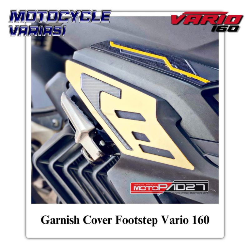 Garnish Cover Footstep Vario 160 Click 160 Pelindung Footstep Vario 160