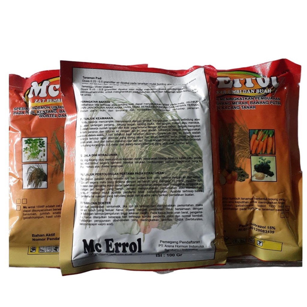 ZPT Zat Pembesar Umbi Dan Buah Mc Errol 100 Gram