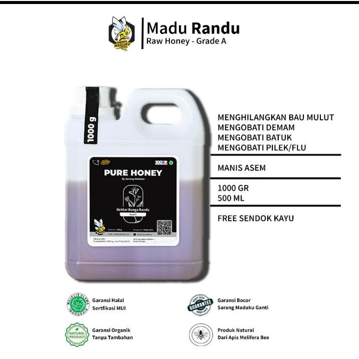 

MADU MURNI NEXTAR BUNGA RANDU ISI 1000 ML