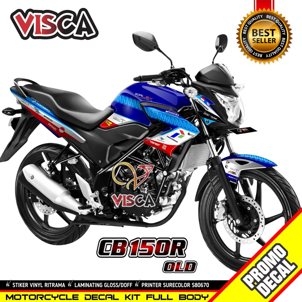 Decal Cb150r Old Full Body Stiker Motor Cb150r Variasi Full Body Striping Cb 150r Old Full Body Mand