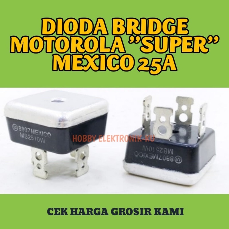 DIODA BRIDGE KIPROK 25A 2510 MEXICO