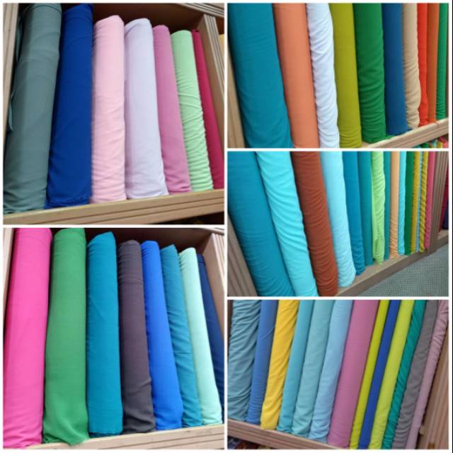 Kain Fine / Pollycotton / Double Sifon / Hycone / Hicon / Bella Square Lebar 115cm