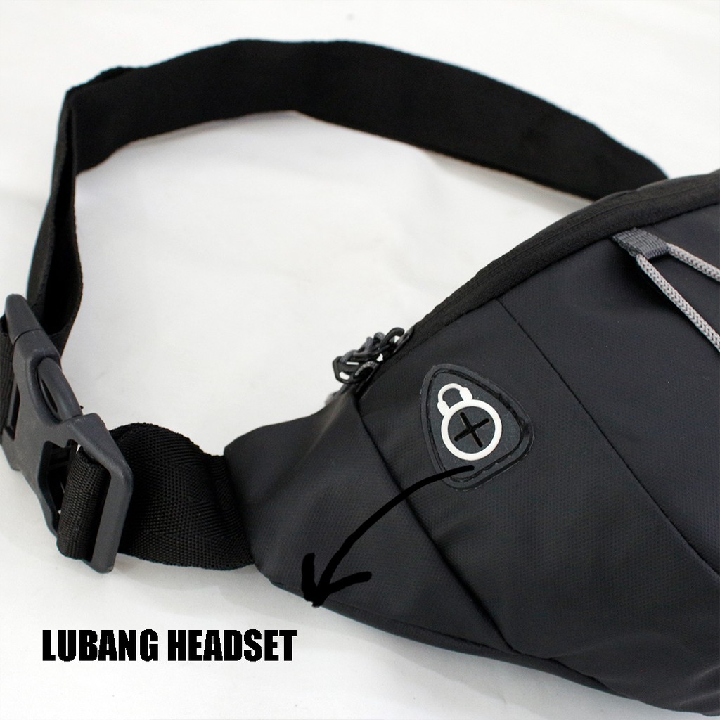 Waistbag Pria dan Wanita Premium R2 ELBRUS Mix Combo Waterproof