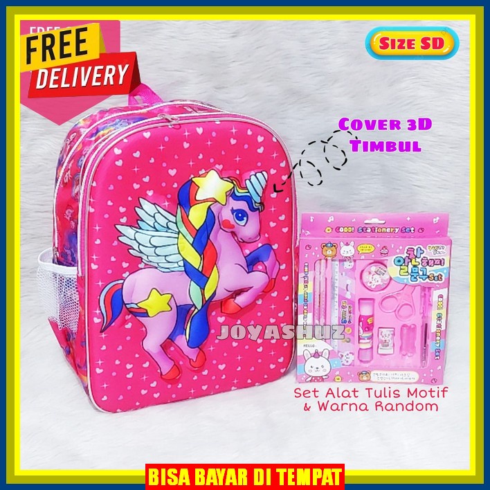 Etalase C/Tas Import Korea/Tas Anak Sekolah Import/Tas Anak Sd Smp Sma Kuliah Import Model Terbaru/T