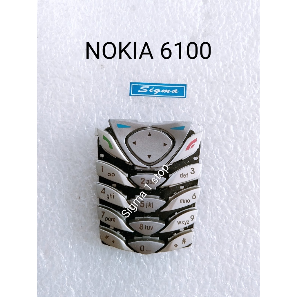 NOKIA 6100  TOMBOL LUAR  KEYPAD NOKIA JADUL