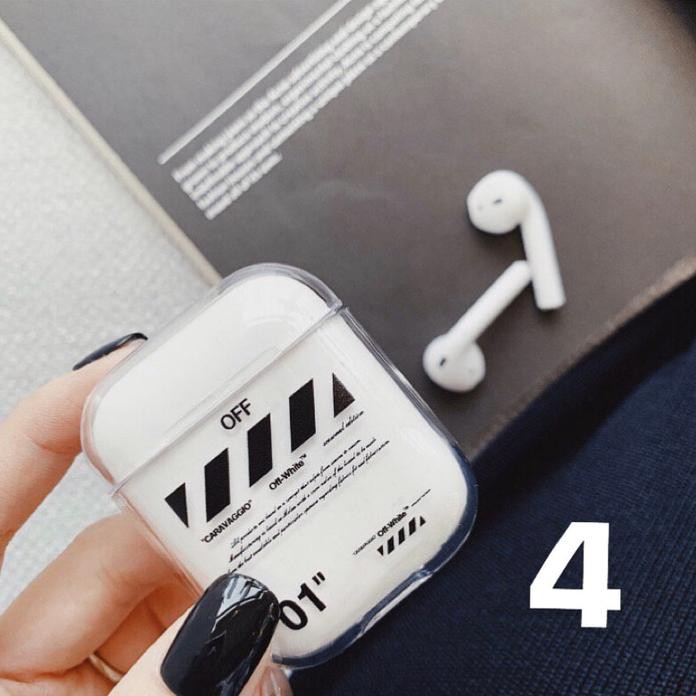 AIRPODS TRANSPARENT ( JORDAN & OFFWHITE ) CASE