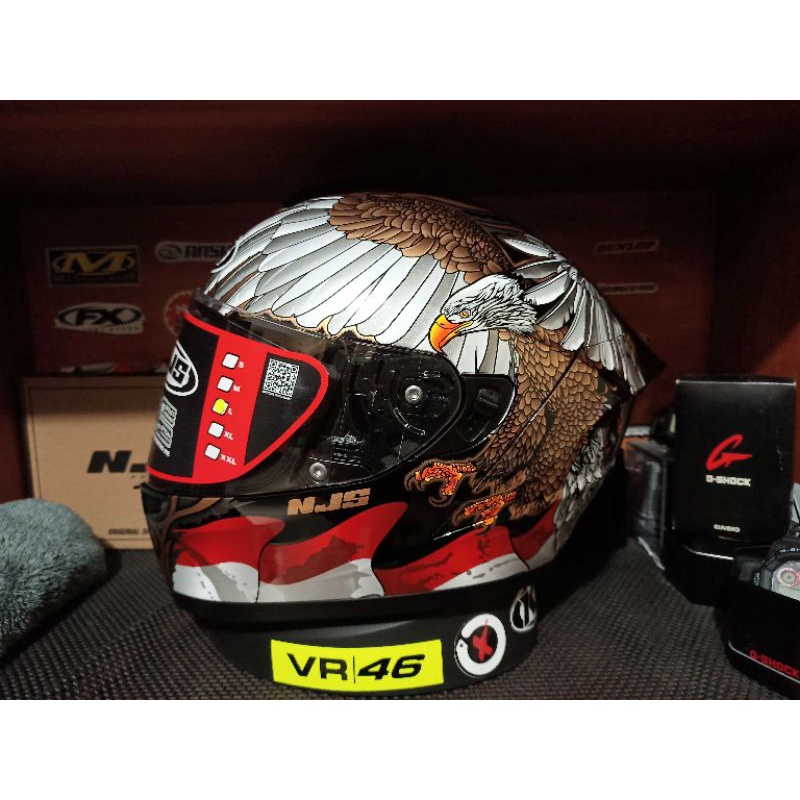 Helm NJS ZX-1 Garuda Special Motif