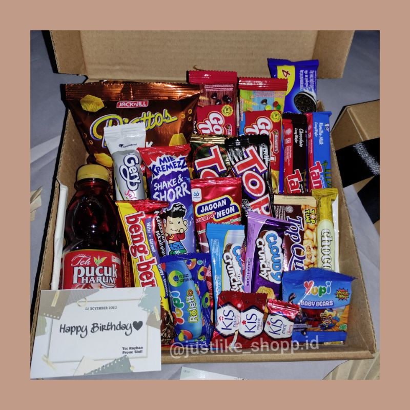 

[READY] SNACKBOX TERMURAH / SNACK BOX /GIFT BOX / HAMPERS MURAH MERIAH