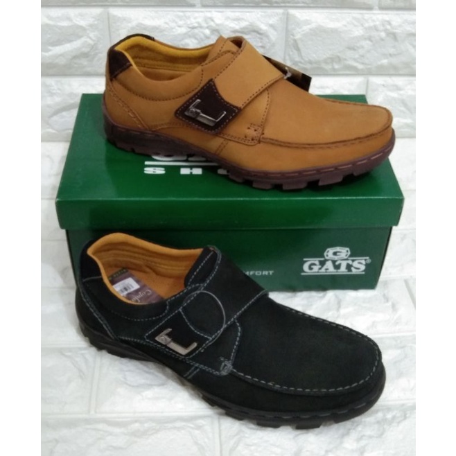 SEPATU KULIT GATS TO 2209 Terbaru 100% Original