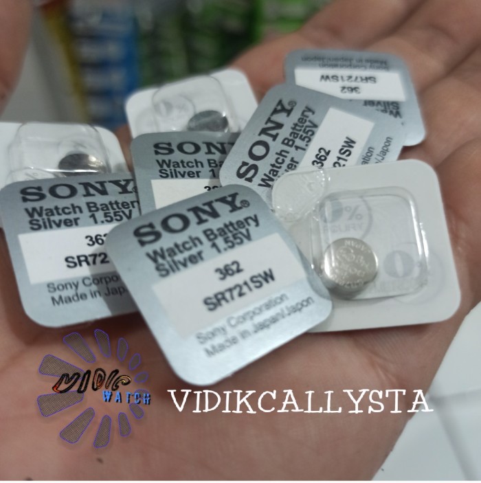 SONY MURATA 362 SP SR721SW SR 721 SW SR721 BATRE BATREI BATERAI JAM TANGAN