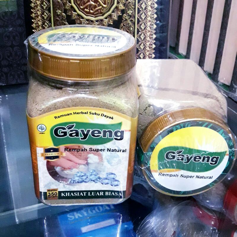 

Gayeng Herbal Khas Suku Dayak 350Gram Untuk Rendam Kaki