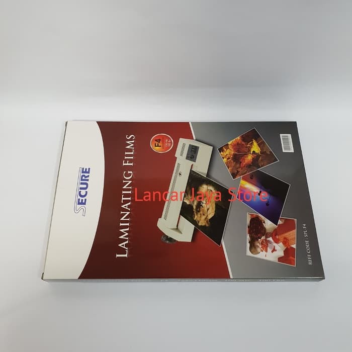 Laminating Films Secure Plastik Laminating Secure F4 100 Micron