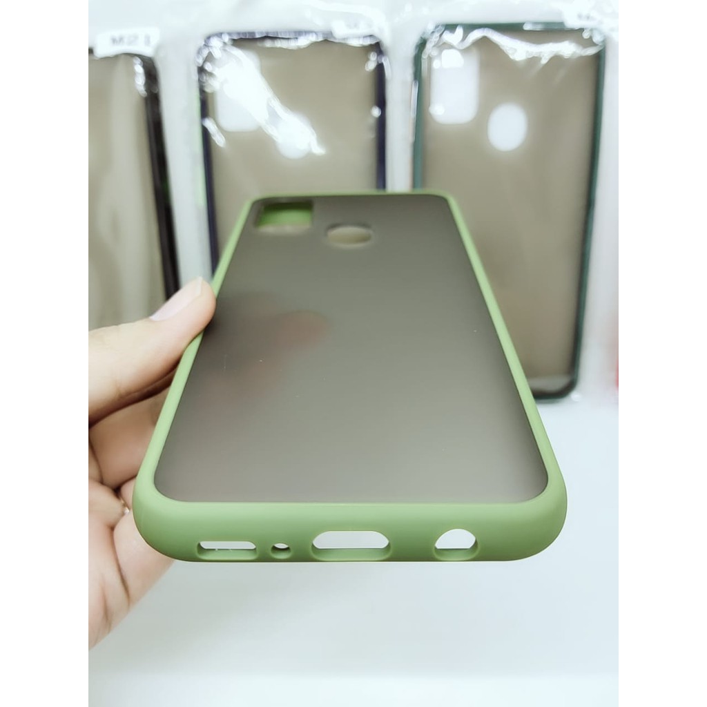 Bumper AERO CASE Samsung M21 M215F 6.4 inch Hardcase My Choice List Warna Matte