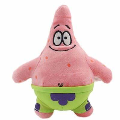 6pcs SpongeBob SquarePants Patrick Star Squidward Tentacles Plush Toys Kids Gift Doll Boneka