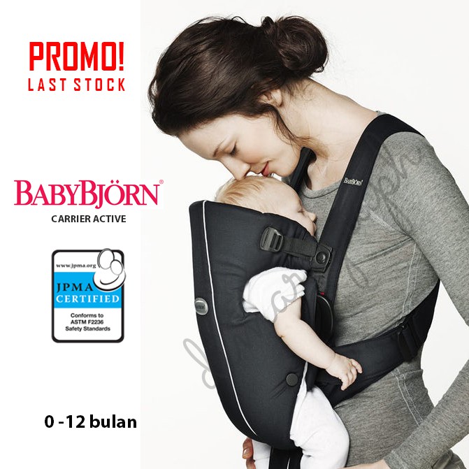Promo Gendongan Bayi Baby Bjorn Baby Carrier Active Original Blue Biru Murah Dimarigraph Shopee Indonesia