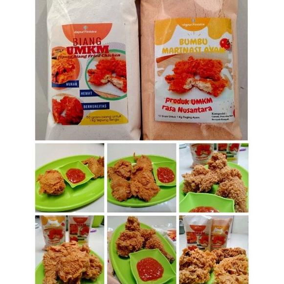 

paket tepung biang dan marinasi fried chicken UMKM by Dapur Finistra