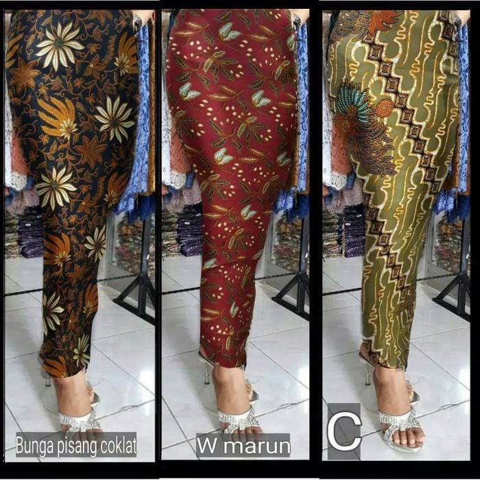 TERBARU  rok span muslim/rok panjang/bawahan kebaya batik/pesta/rok santa/jalan