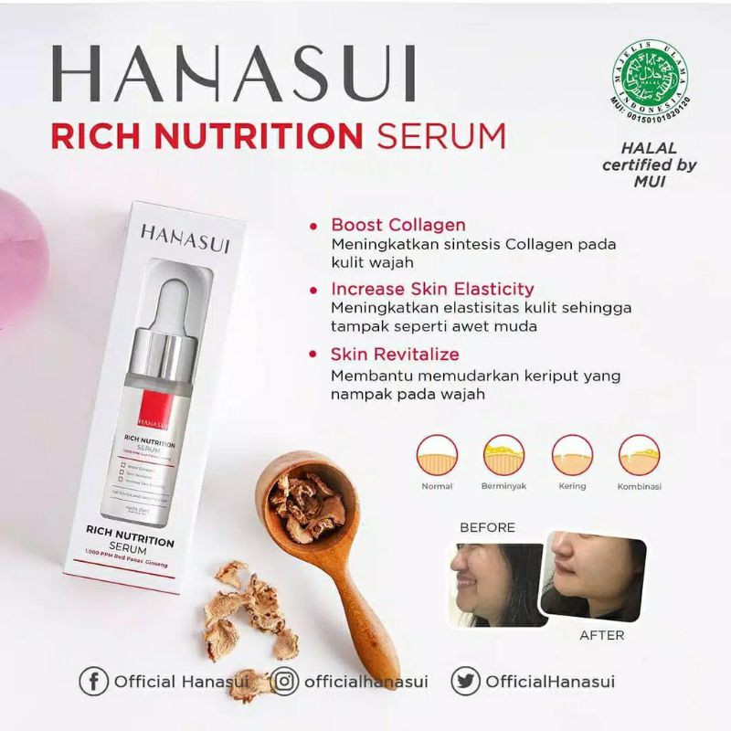 [25ml] Hanasui Intense Treatment Serum