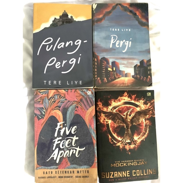 preloved novel bekas pulang pergi tere liye the hunger games mockingjay five feet apart